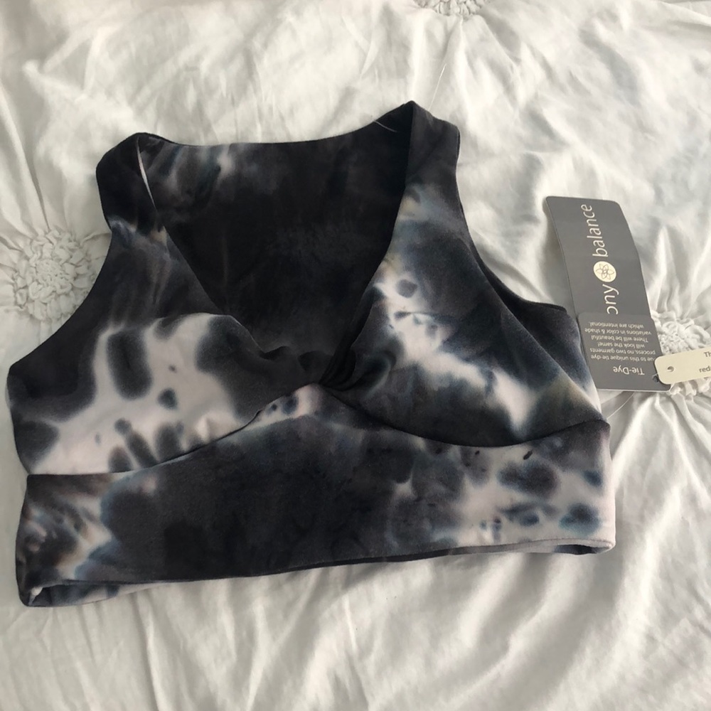 Tie dye Workout bra